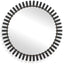 Jael Round Iron Bands Mirror