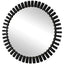 Jael Round Iron Bands Mirror