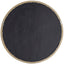 Landry Round Light Wood Mirror