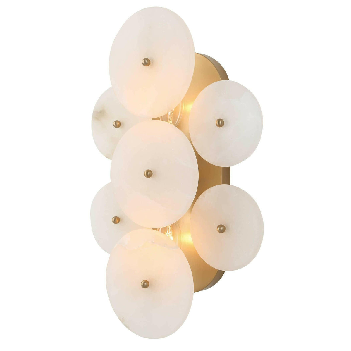 Alabaster Radiance Wall Light.