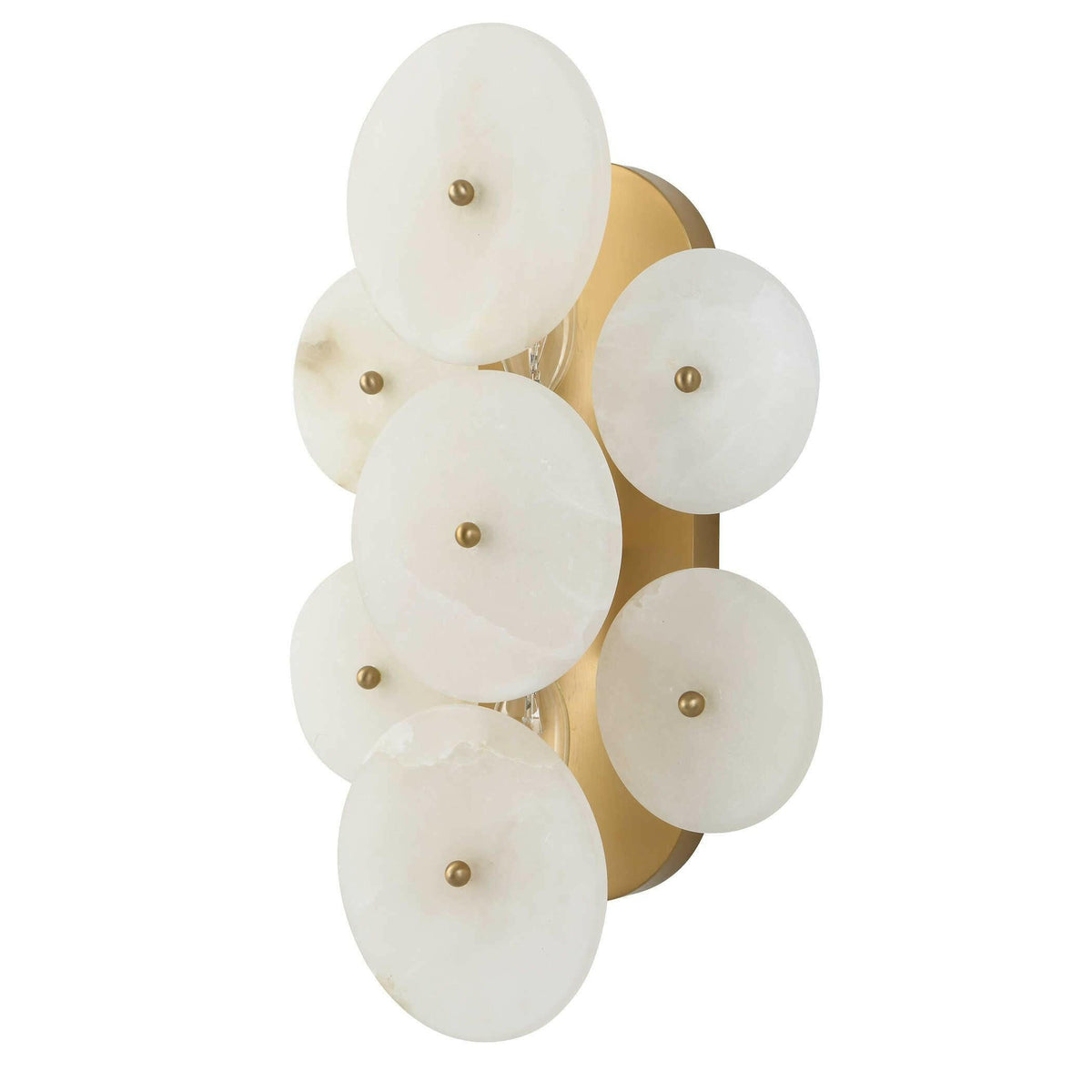 Alabaster Radiance Wall Light.