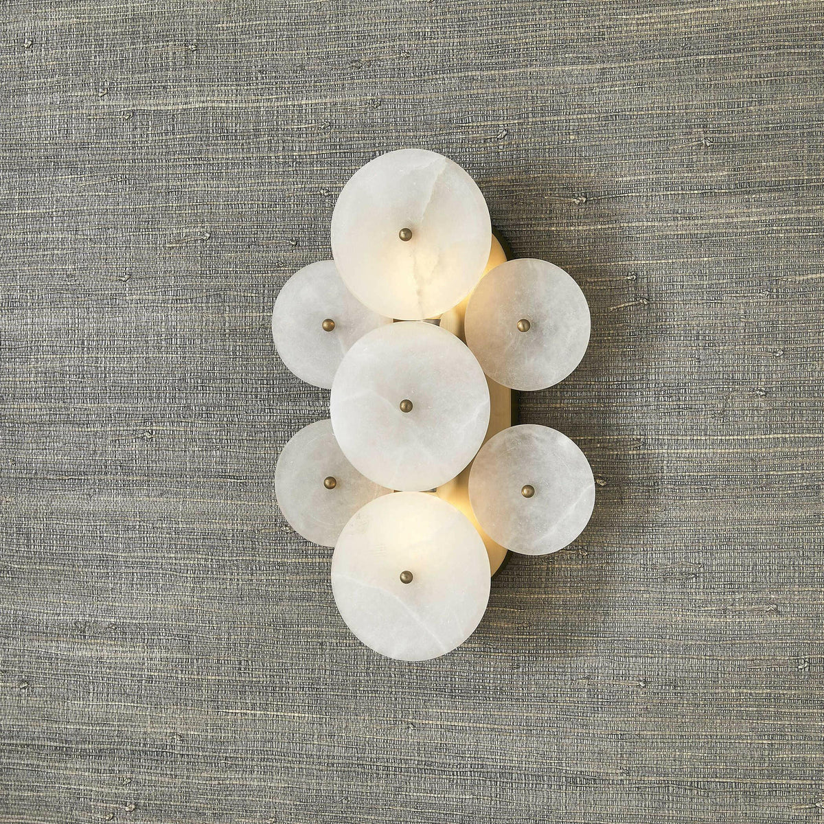 Alabaster Radiance Wall Light.