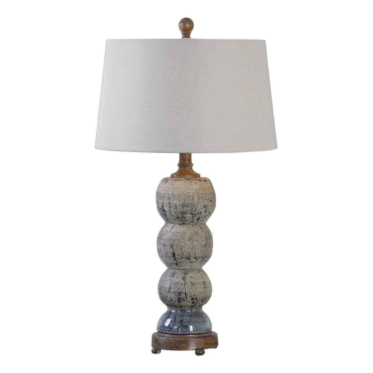 Uttermost Lighting Amelia Textured Ceramic Lamp House of Isabella UK