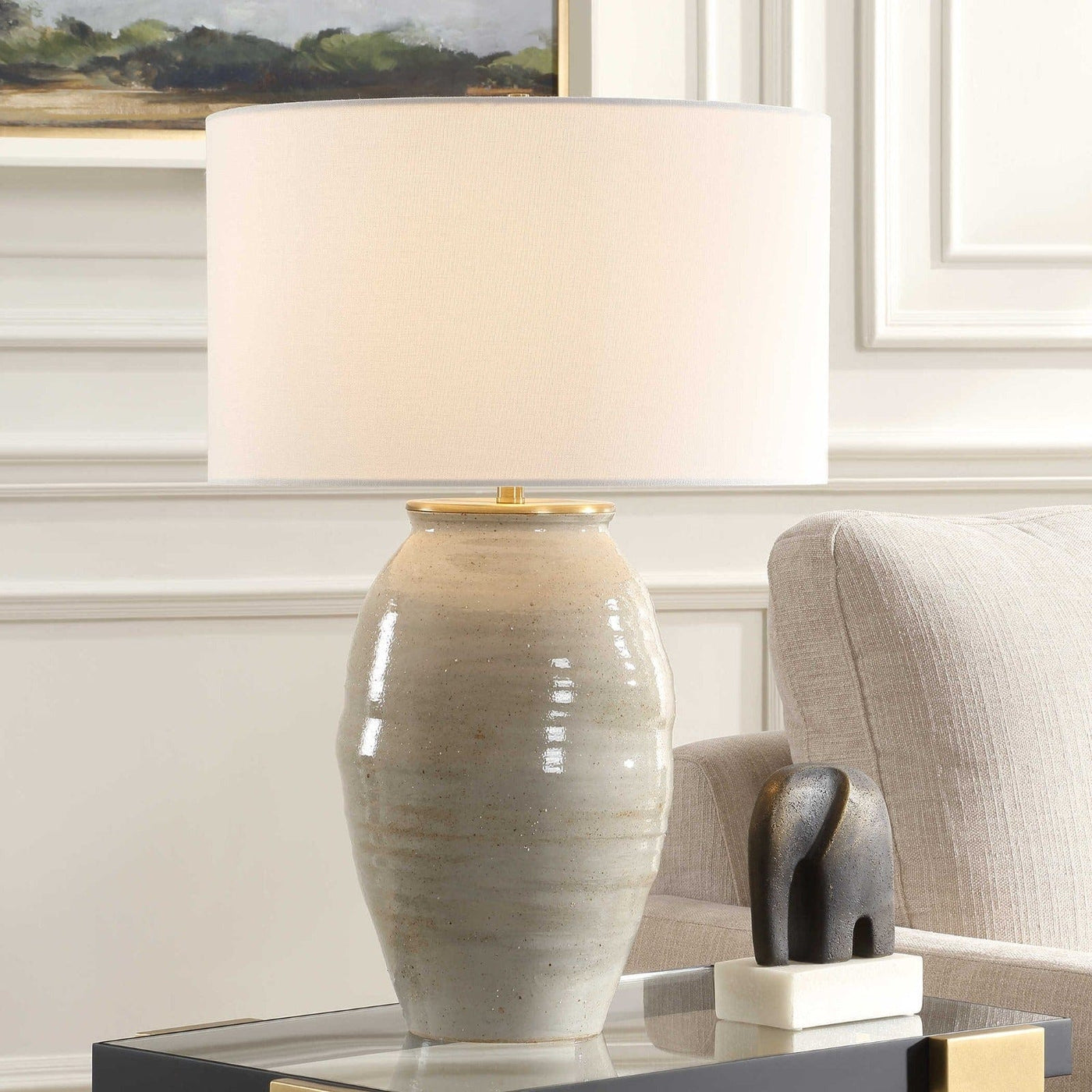 Uttermost Lighting Amos Table Lamp House of Isabella UK