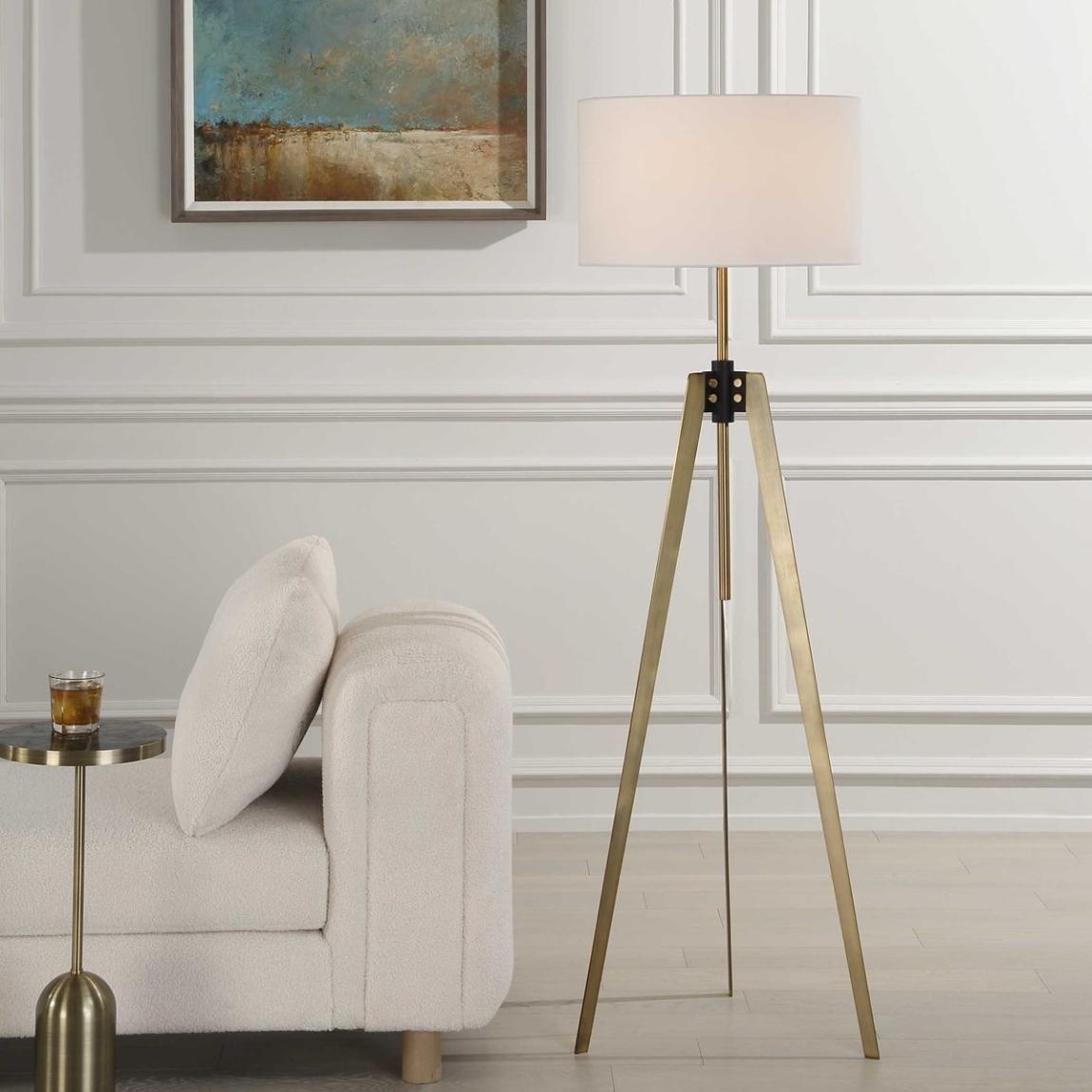 Uttermost Lighting Anchorage Tri-pod Floor Lamp House of Isabella UK