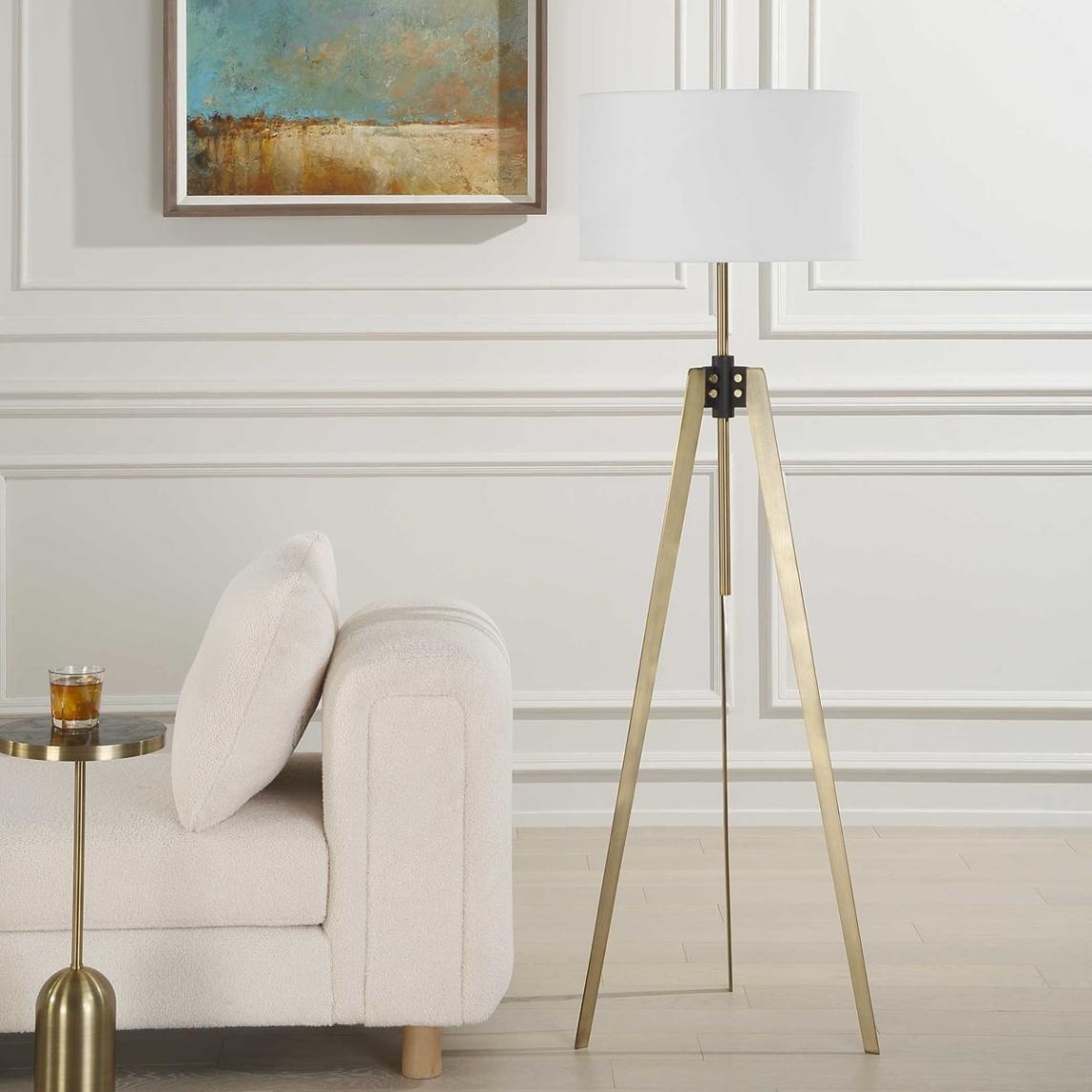 Uttermost Lighting Anchorage Tri-pod Floor Lamp House of Isabella UK