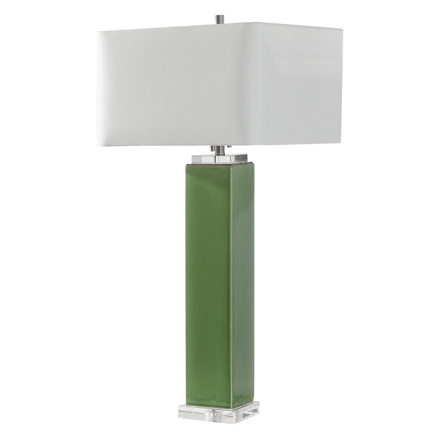 Uttermost Lighting Aneeza Tropical Green Table Lamp House of Isabella UK