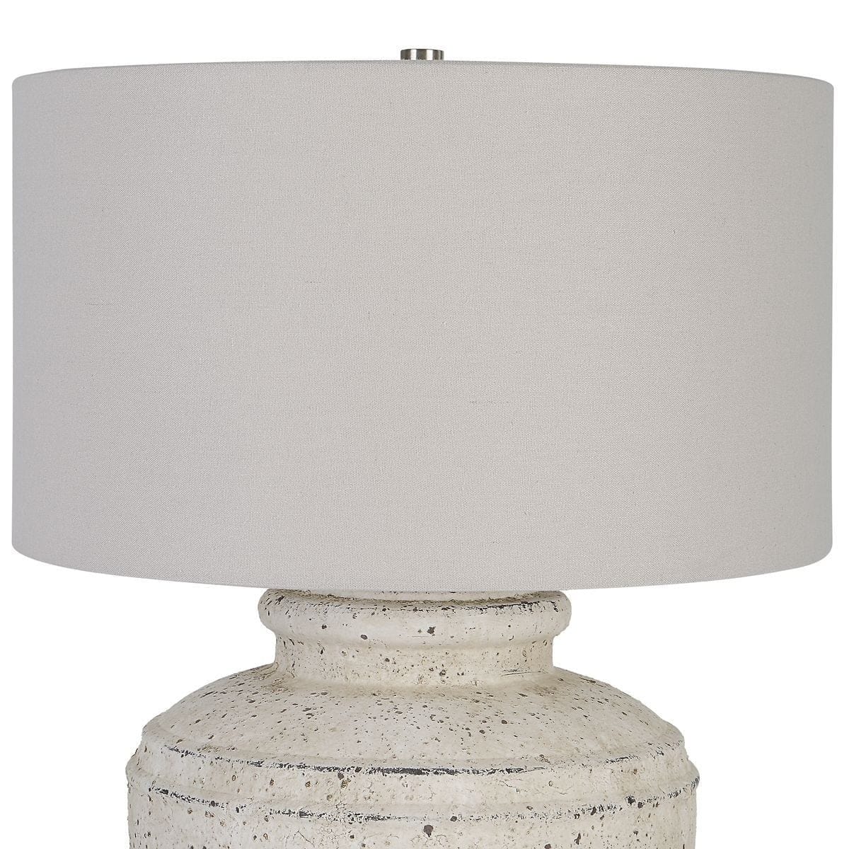 Uttermost Lighting Artifact Aged Stone Table Lamp House of Isabella UK