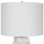 Uttermost Lighting Ascent White Geometric Table Lamp House of Isabella UK