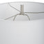 Uttermost Lighting Ascent White Geometric Table Lamp House of Isabella UK
