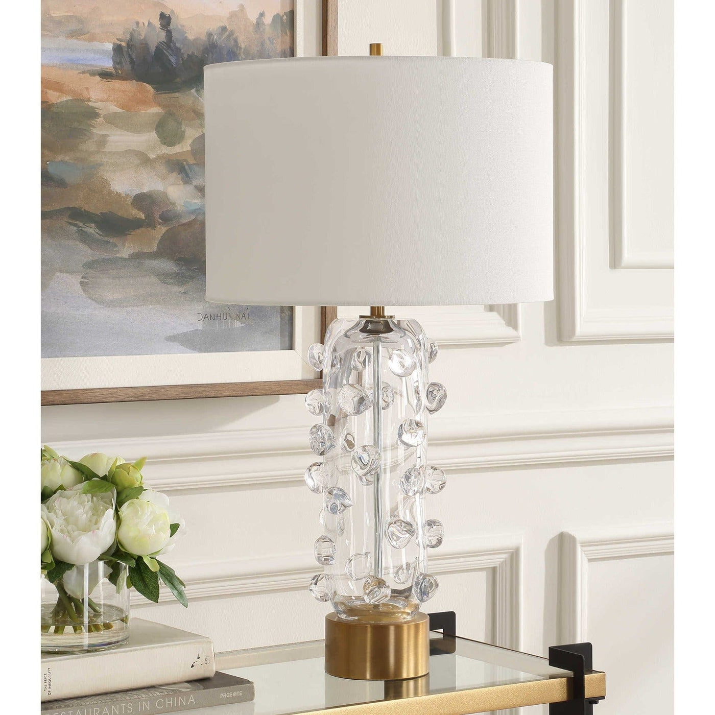 Uttermost Lighting Aura Table Lamp House of Isabella UK