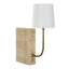 Black Label Book Mini Lamp in Travertine.