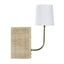 Black Label Book Mini Lamp in Travertine.