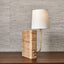 Black Label Book Mini Lamp in Travertine.