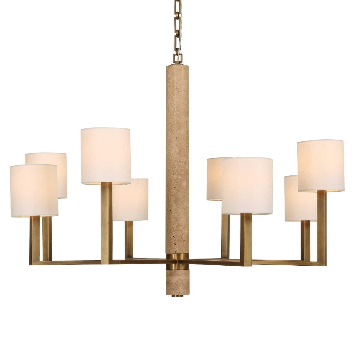 Black Label Commune 8 Light Chandelier.