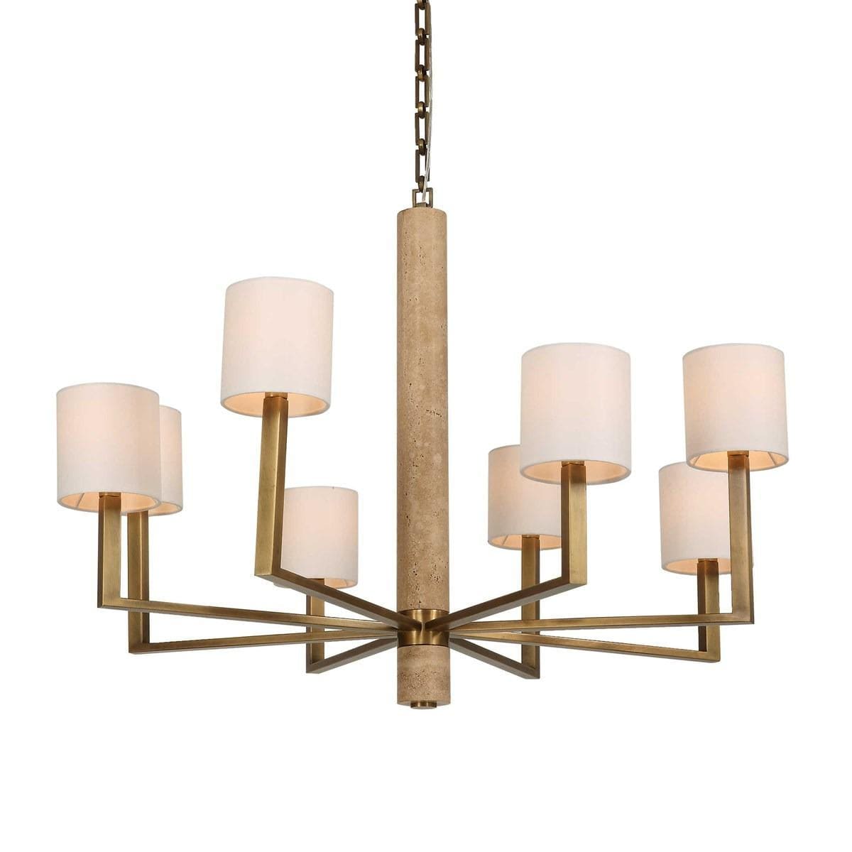 Black Label Commune 8 Light Chandelier.