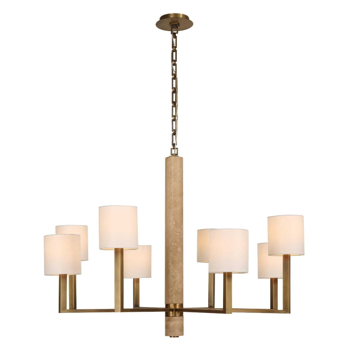 Black Label Commune 8 Light Chandelier.
