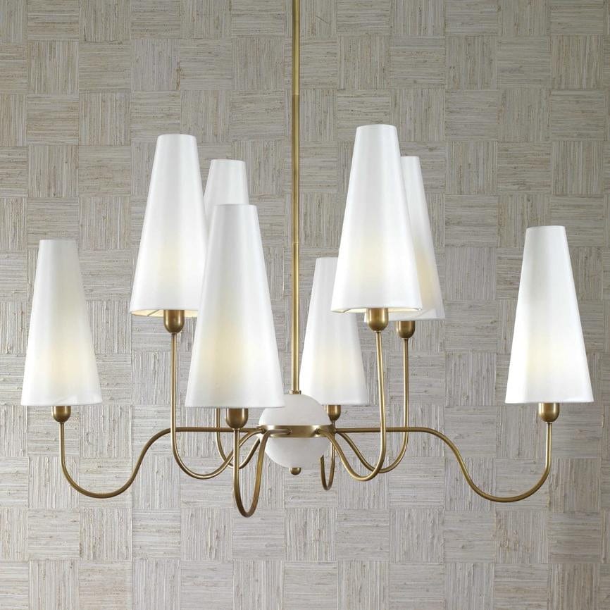 Black Label Elle 8 Light Chandelier.