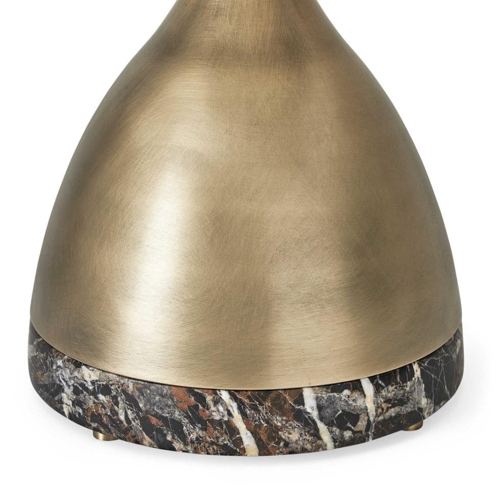 Black Label Kiss Table Lamp Brass & Marble.