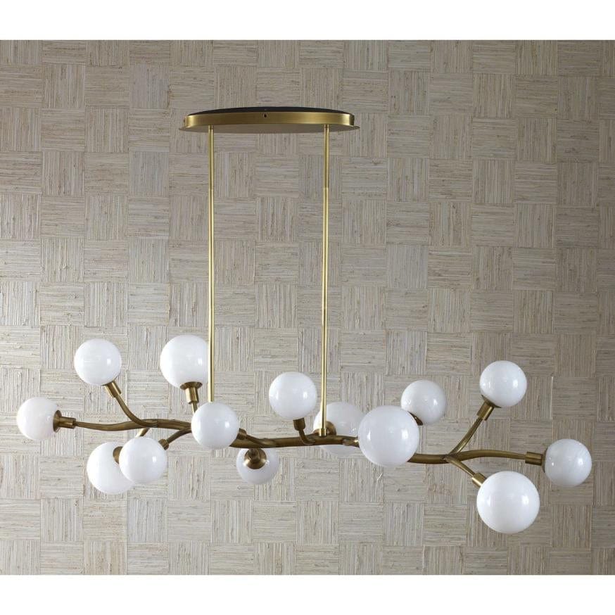 Black Label Meandering 14 Light Pendant - Brass.