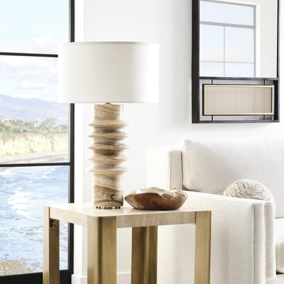 Black Label Ring Around Table Lamp.