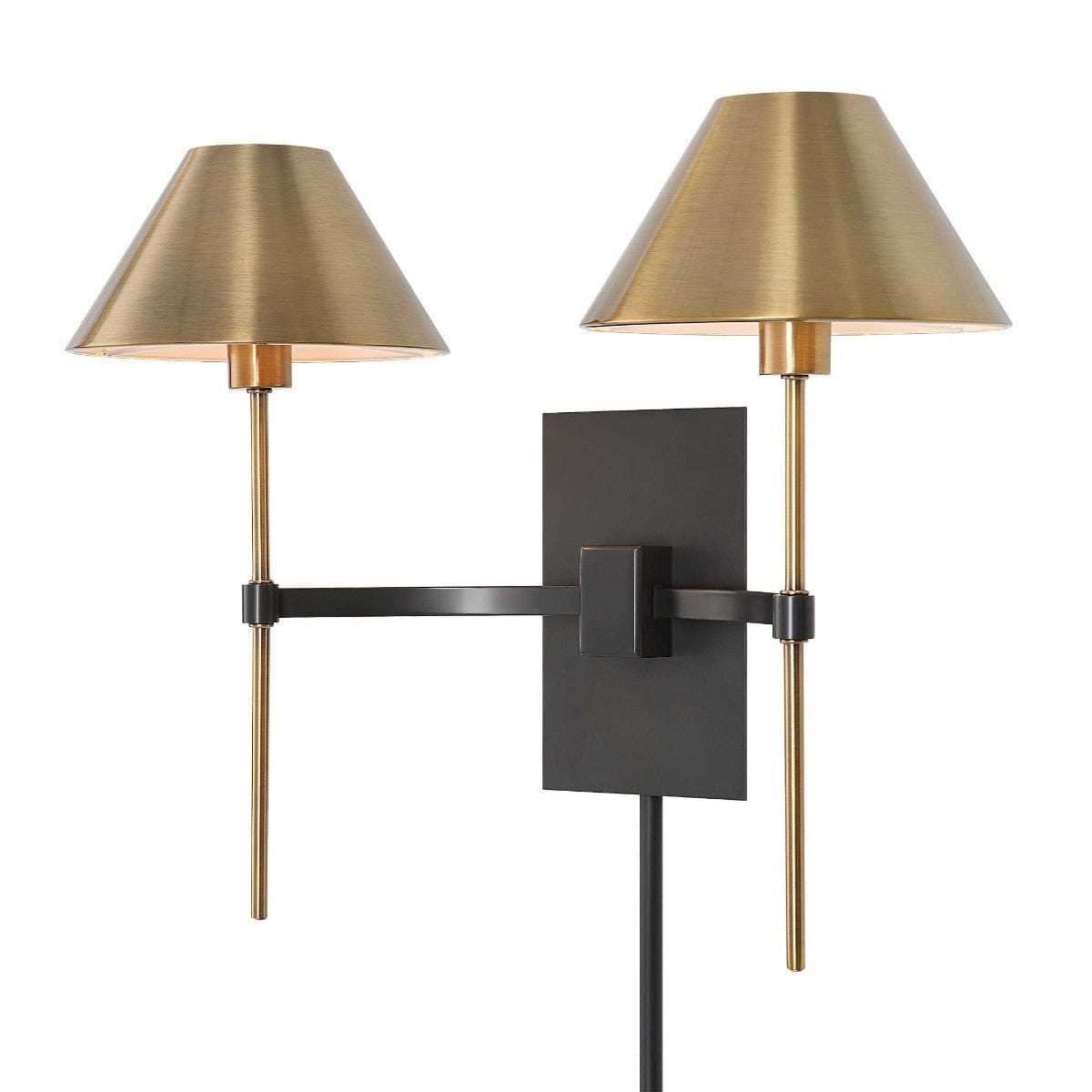 Uttermost Lighting Black Label Streamline Wall Light House of Isabella UK