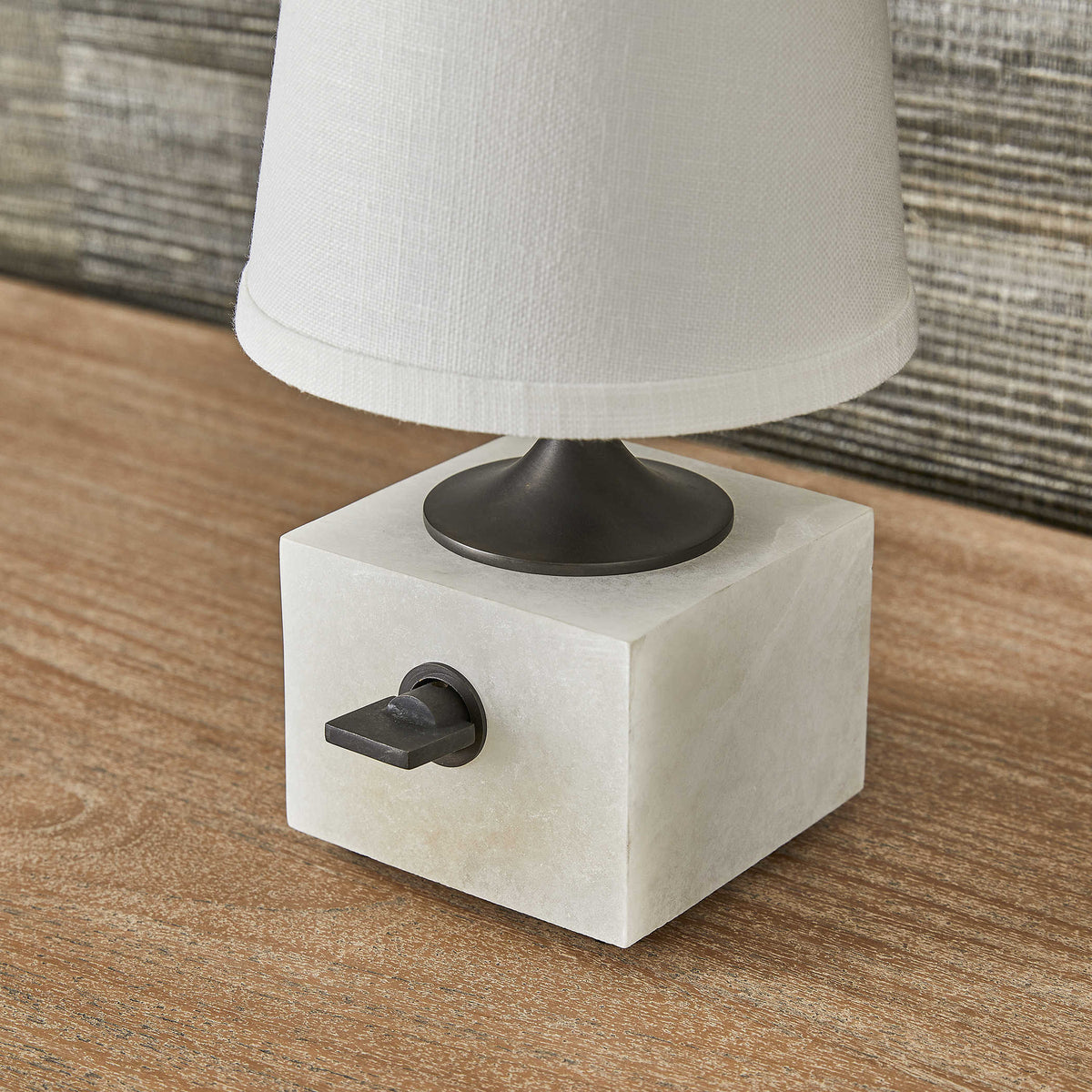 Uttermost Lighting Blockhead Mini Lamp - Bronze House of Isabella UK