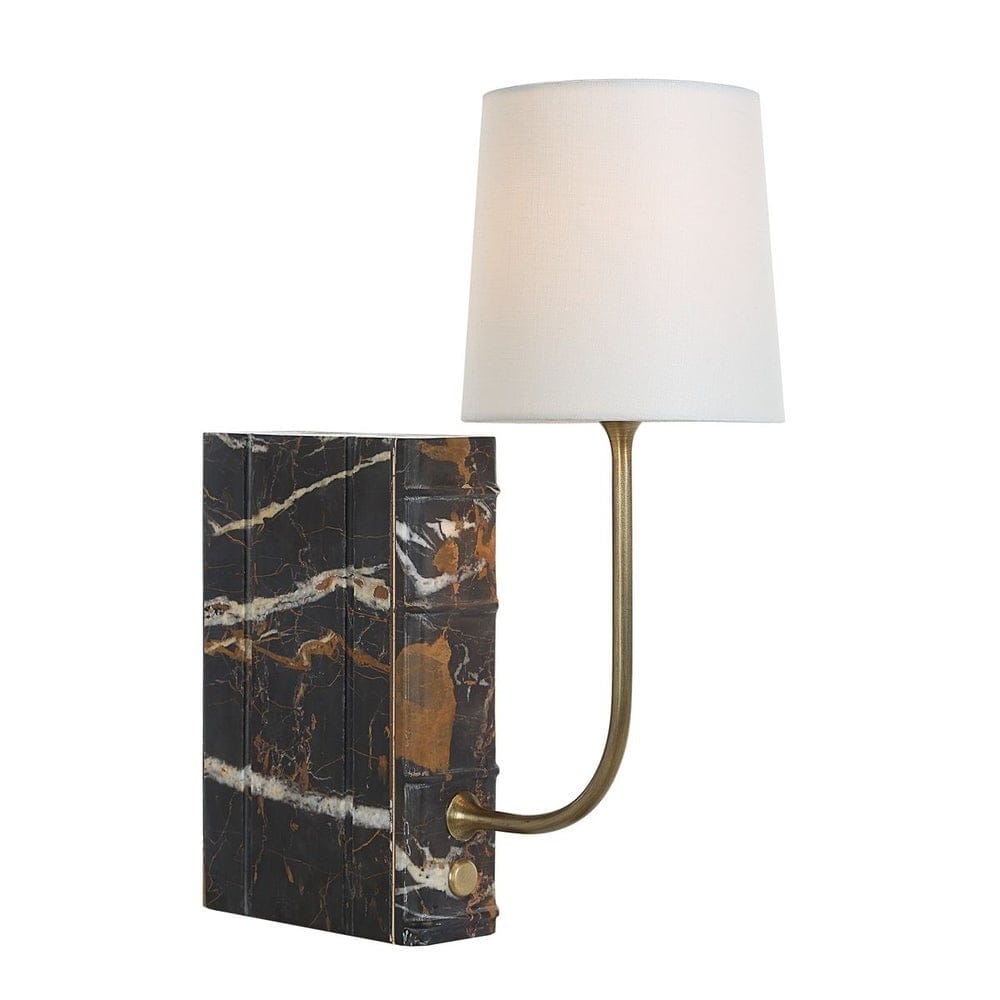 Uttermost Lighting Book Mini Lamp in Michelangelo Marble House of Isabella UK