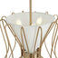 Uttermost Lighting Boomerang Pendant in Brass - Medium House of Isabella UK
