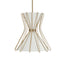 Uttermost Lighting Boomerang Pendant in Brass - Small House of Isabella UK
