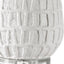 Uttermost Lighting Caelina Textured White Table Lamp House of Isabella UK