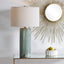Uttermost Lighting Callais Crackled Aqua Table Lamp House of Isabella UK