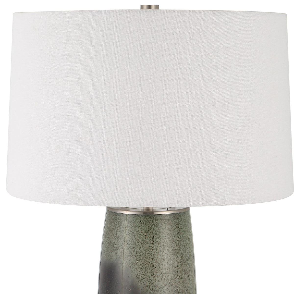 Uttermost Lighting Campa Gray-Blue Table Lamp House of Isabella UK
