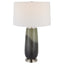 Uttermost Lighting Campa Gray-Blue Table Lamp House of Isabella UK