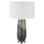 Uttermost Lighting Campa Gray-Blue Table Lamp House of Isabella UK
