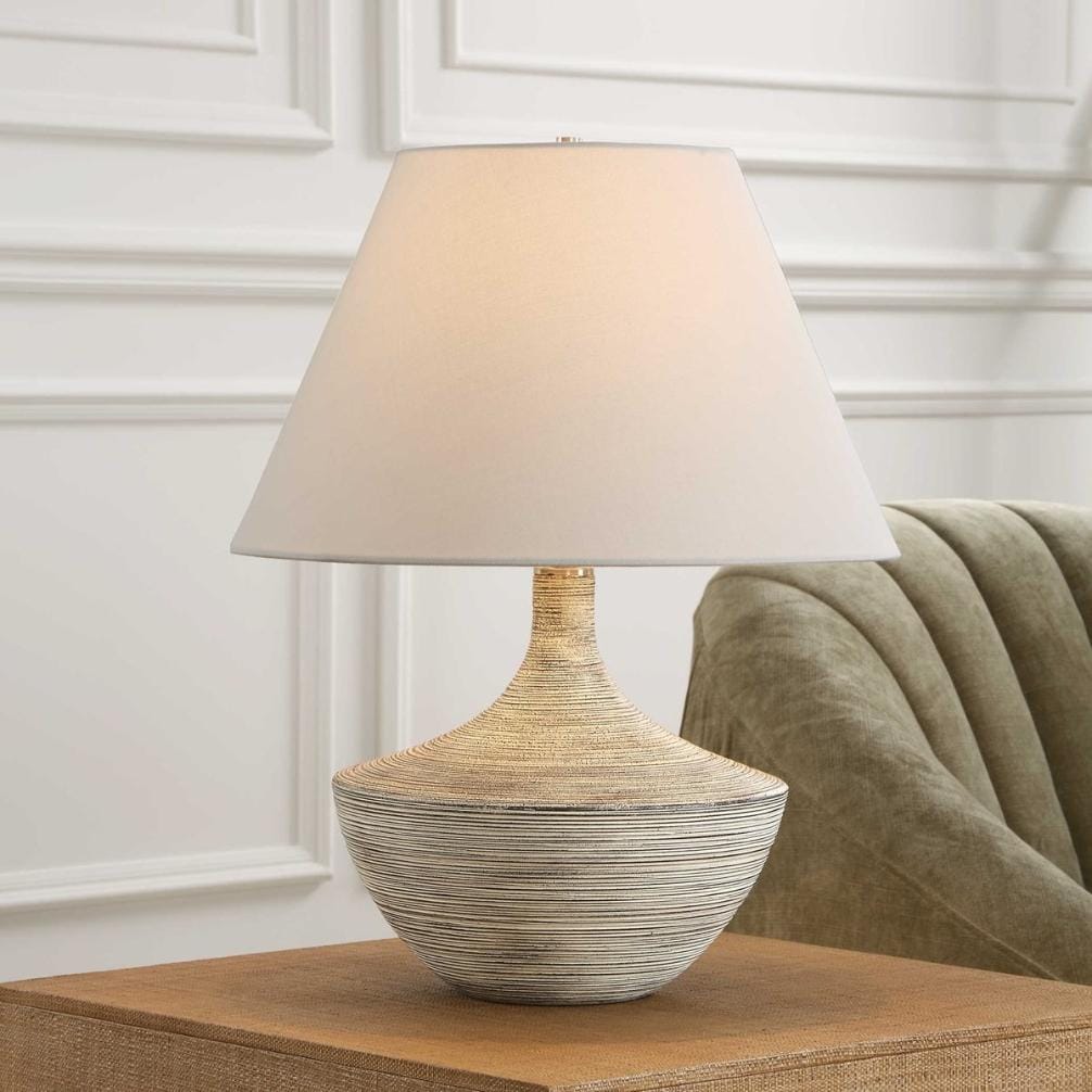 Uttermost Lighting Carafe Ceramic Table Lamp House of Isabella UK