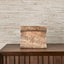 Uttermost Lighting Carved Beam Rechargeable Mini Lamp in Latte Onyx House of Isabella UK