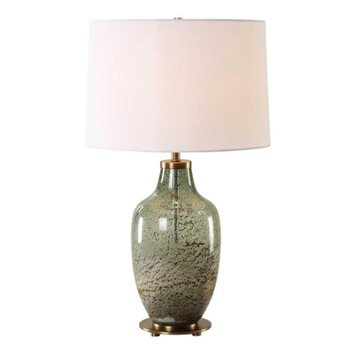 Uttermost Lighting Chianti Olive Glass Table Lamp House of Isabella UK