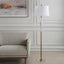 Uttermost Lighting Colette White Stone Floor Lamp House of Isabella UK