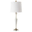Colette White Stone Table Lamp.