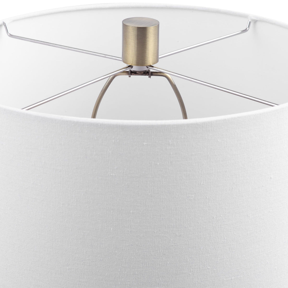Uttermost Lighting Como Chrome Table Lamp House of Isabella UK