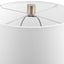 Uttermost Lighting Como Chrome Table Lamp House of Isabella UK