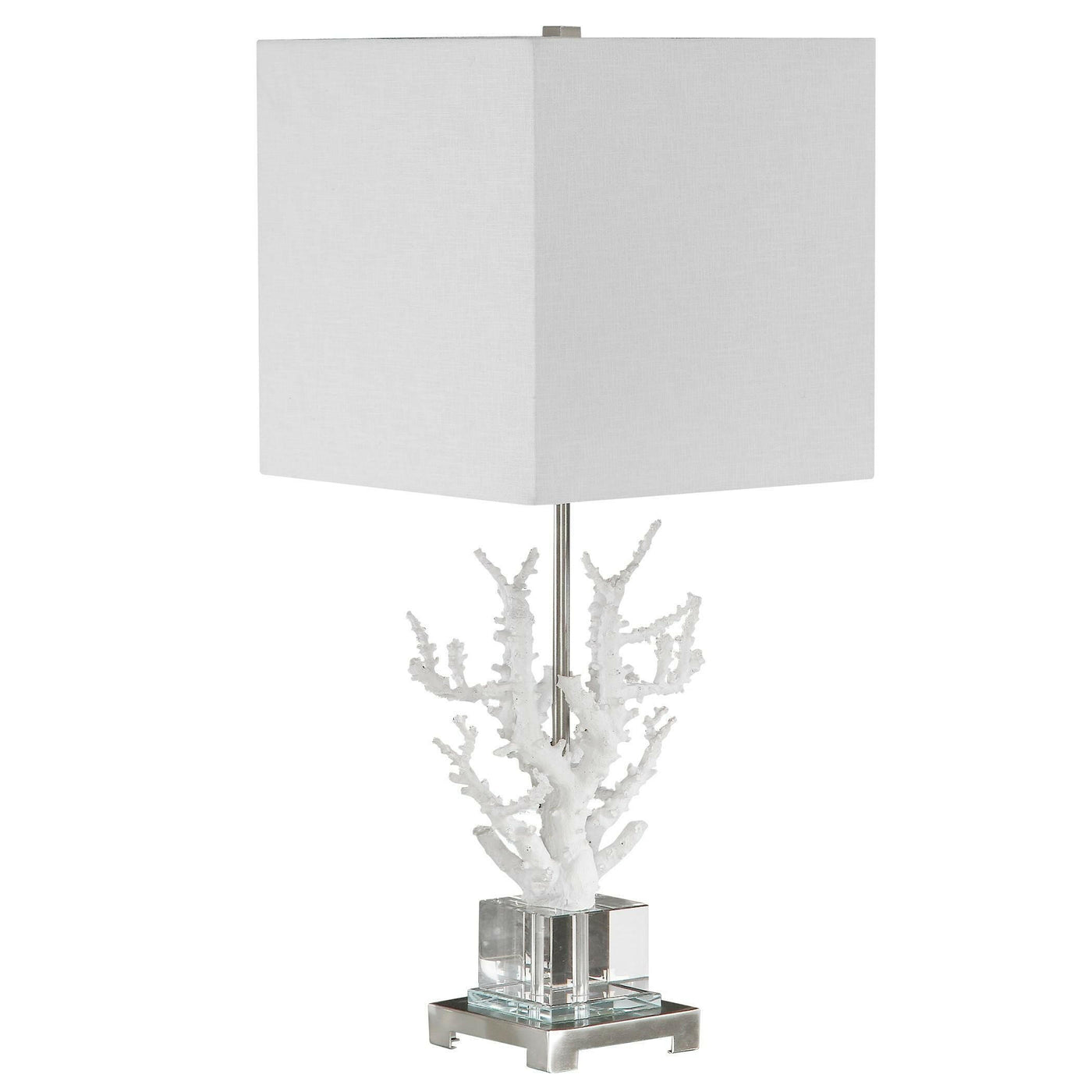 Uttermost Lighting Corallo White Coral Table Lamp House of Isabella UK