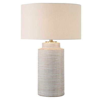 Uttermost Lighting Crimp Ribbed Table Lamp House of Isabella UK