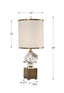 Uttermost Lighting Cristino Crystal Cube Lamp House of Isabella UK