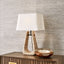 Uttermost Lighting Crossbow Table Lamp - Travertine House of Isabella UK