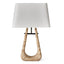 Uttermost Lighting Crossbow Table Lamp - Travertine House of Isabella UK