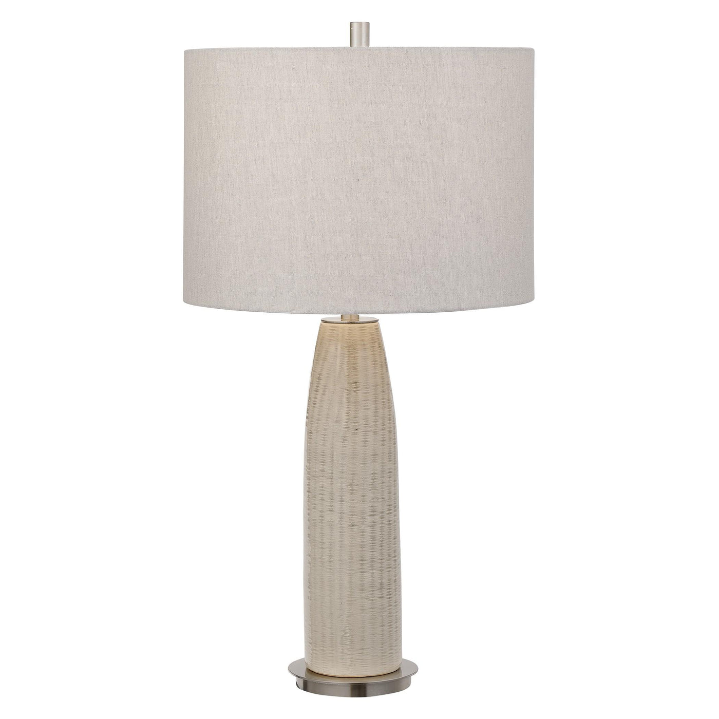 Uttermost Lighting Delgado Light Gray Table Lamp House of Isabella UK