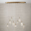Uttermost Lighting Deluge 9 Light LED Linear Pendant House of Isabella UK
