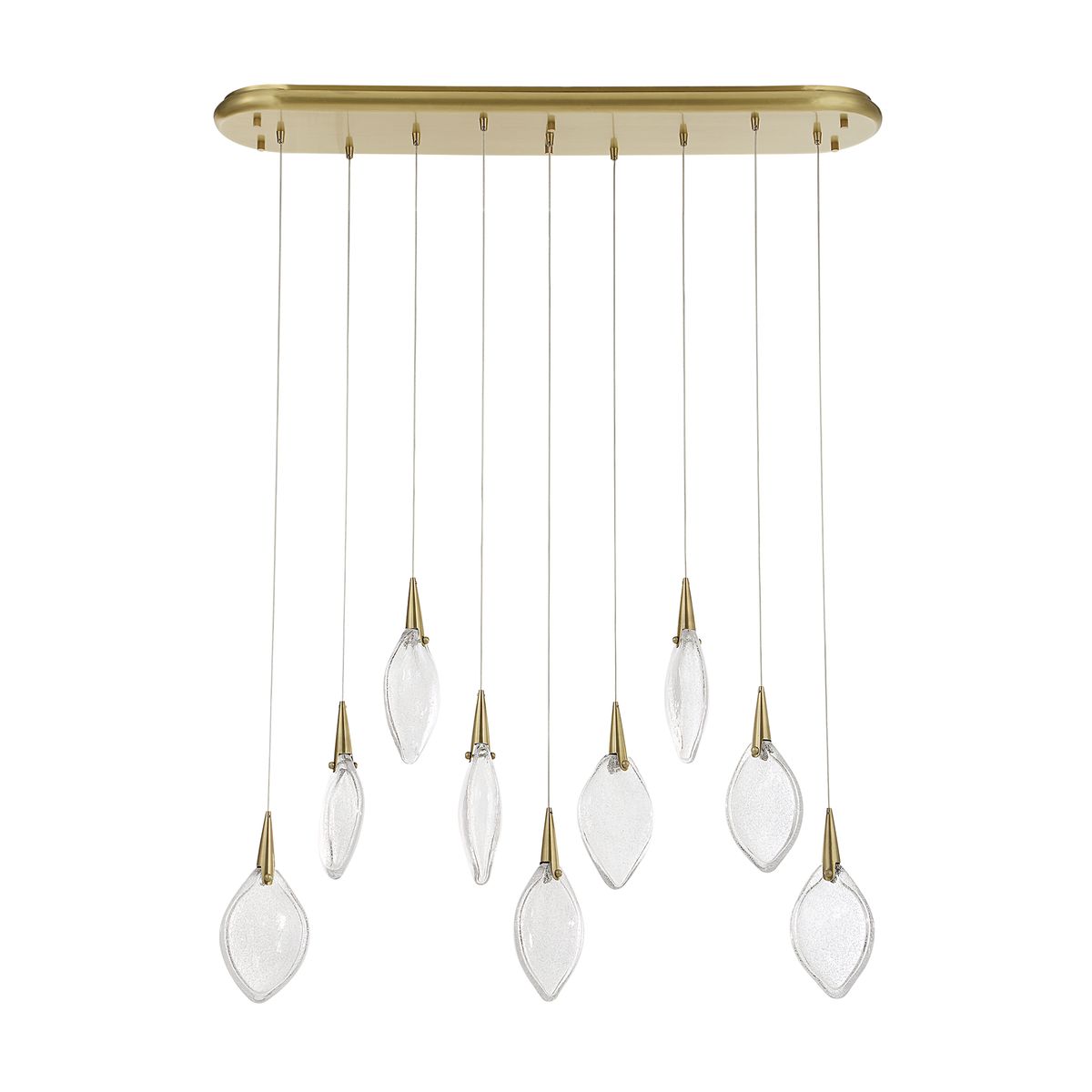 Uttermost Lighting Deluge 9 Light LED Linear Pendant House of Isabella UK